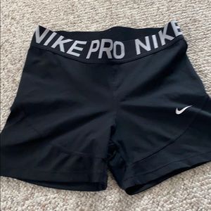 Nike Pro black shorts